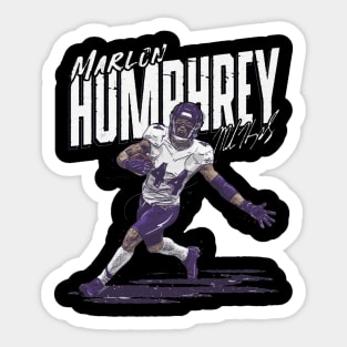 Marlon Humphrey Baltimore Chisel Sticker